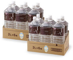 ときわの命水：ペットボトル 2L 6本入り【2箱】